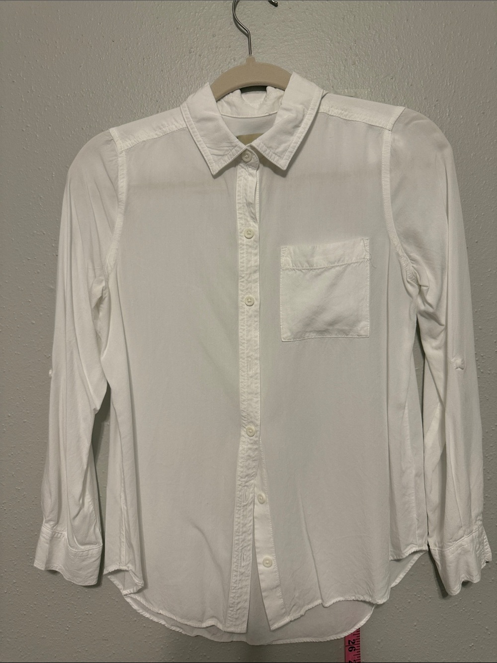 Casa Cabana Classic White Women's Button-Down Shirt
